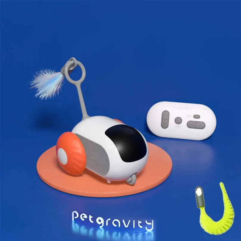Smart Auto-Avoid Pet Car Toy - Interactive Cat & Dog USB Charging PawBayPets