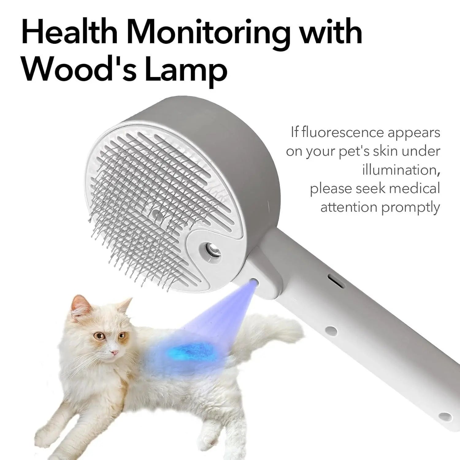 UV Sterilization Spray Massage Comb For Cats and Dogs - PawBayPets