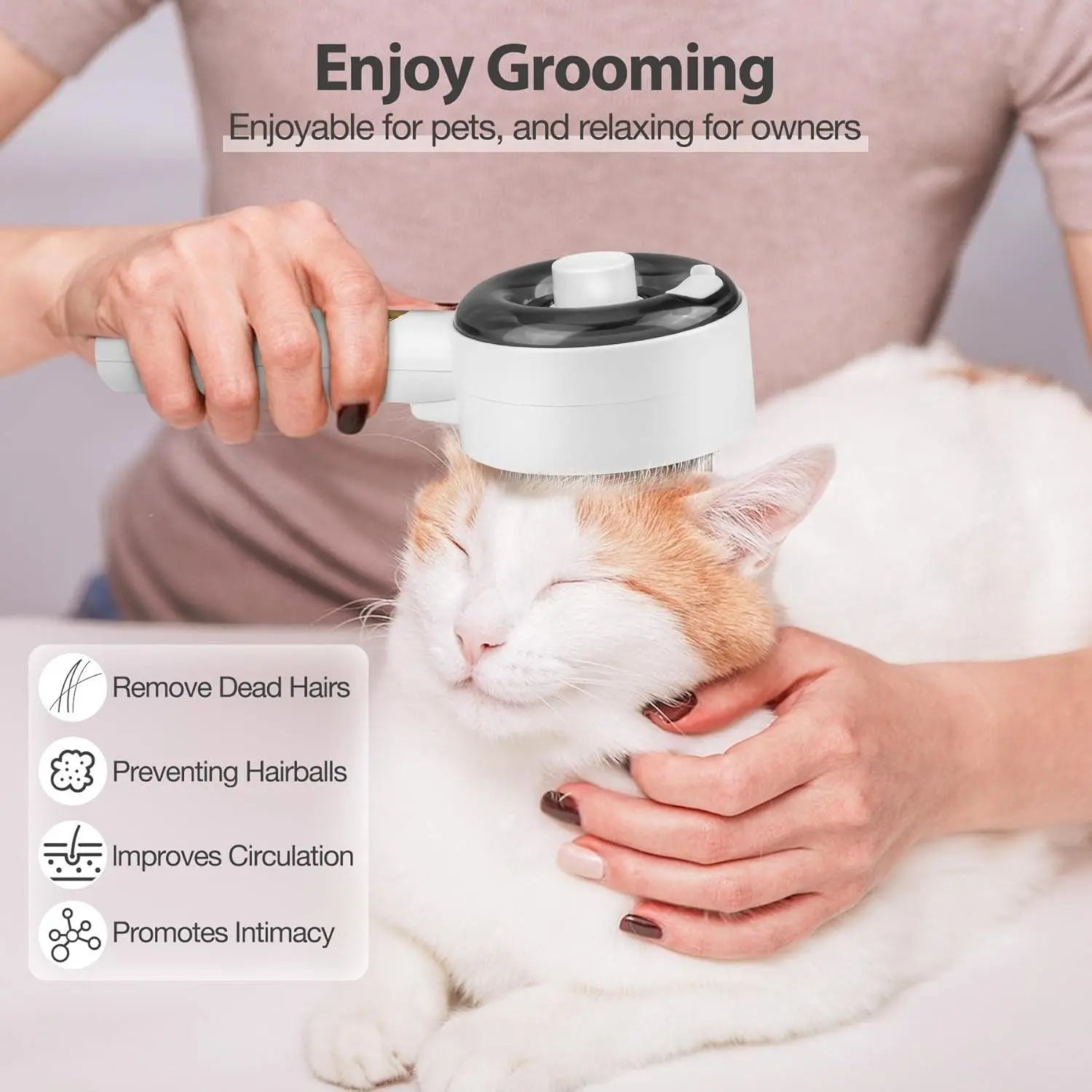 UV Sterilization Spray Massage Comb For Cats and Dogs - PawBayPets